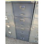 Four Drawer Metal Filing Cabinet