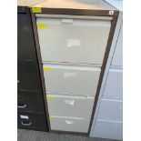 Four Drawer Metal Filing Cabinet