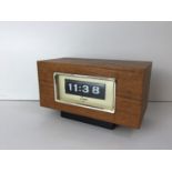 Battery Operated Retro Digital Wheel Clock - Cosmos Japan