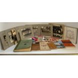 Large Quantity of Ephemera, Old School Photographs, Service Manuals and Stamps etc