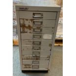 Ten Drawer Bisley Filing Cabinet