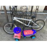 Child's Bike and Toy