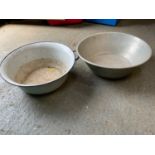 Enamel Pan and One Other