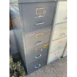 Four Drawer Metal Filing Cabinet