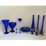 Blue Glass Items