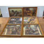 6x Framed Prints - Country Crafts