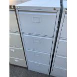 Four Drawer Metal Filing Cabinet