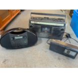 Hitachi Cassette Player, Genus Radio and Sony Radio