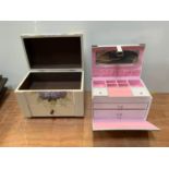 2x Jewellery Boxes