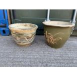 2x Decorative Planters