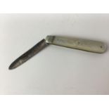 Silver Fruit Knife