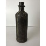 19th Century Gutta Percha Bottle