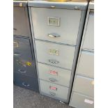 Four Drawer Metal Filing Cabinet