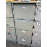 Four Drawer Metal Filing Cabinet