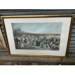 Framed Print - The Golfers - Overall Size 72cm x 108cm