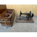 Bradbury & Co Hand Crank Sewing Machine