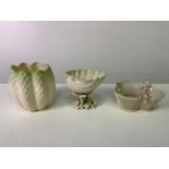 2x Belleek Bowls and One Other