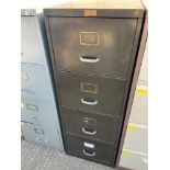 Four Drawer Metal Filing Cabinet