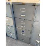 Four Drawer Metal Filing Cabinet