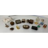 Collectables to Include Crown Staffordshire Dogs and Mouse