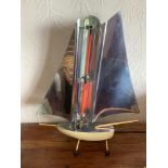 Vintage Boat Heater - 76cm H "The Yacht Lamp"