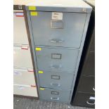 Four Drawer Metal Filing Cabinet