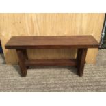 Small Oak Bench - 90cm x 22cm