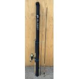 Cased Fly Rod and Telescopic Spinning Rod with Reel