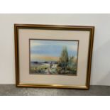 Framed Watercolour - The Essex Way by James Merriott