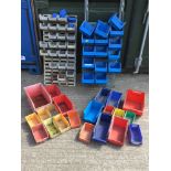 Workshop Storage Bins and Wall Racks