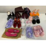 Selection of Footwear - Boots, Slippers etc - Various Sizes
