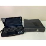XBOX 360 and Asus Tablet in Case