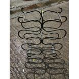 Wrought Iron Wine Rack