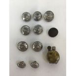 British Rail Buttons and WWII RAF Trench Art Lighter