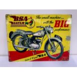 Reproduction Sign - BSA