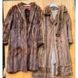 2x Fur Coats