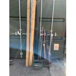 Garden Tools and Tongue and Groove Timber