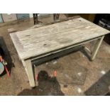 Teak Garden Table for Repair - 138cm