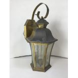 External Wall Mounted Brass Lantern