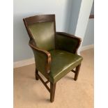 Oak Office Armchair