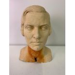 Plaster Bust