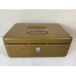 Old Cash Box with Large Quantity of Safety Pins