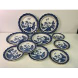 Quantity of Booths Real Old Willow Plates