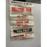 1965 Auction Poster - Tavistock