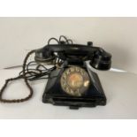 Vintage Telephone with Pull Out Drawer
