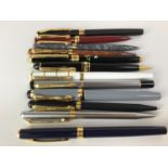 Collection of Fountain Pens, Pens and Propelling Pencils