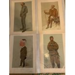 4x Original Vanity Fair Prints of Explorers
