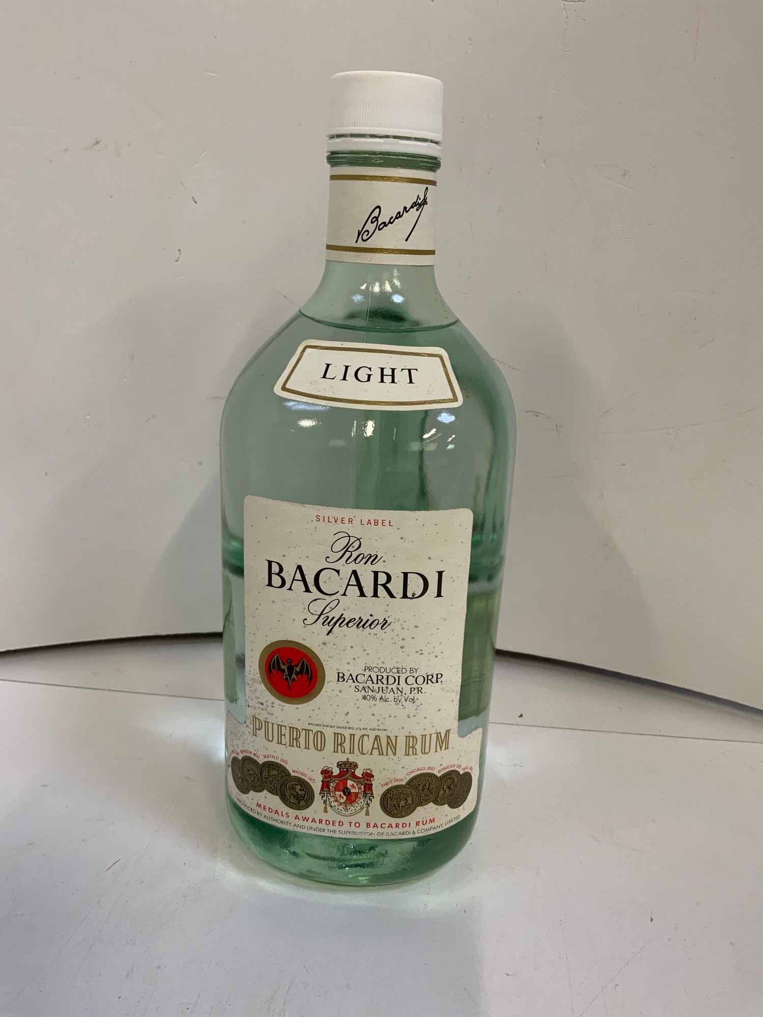 1.75 Ltr Bottle of Bacardi Rum