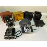 Various Kodak Brownie Cameras