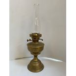 Brass Oil Lamp with Chimney